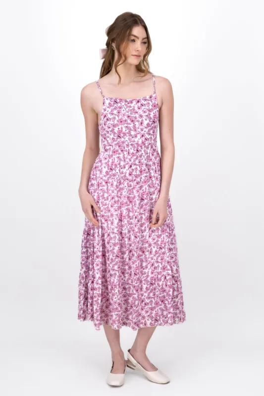 Vestido Midi Tirantes Escote Espalda sold by Shasa