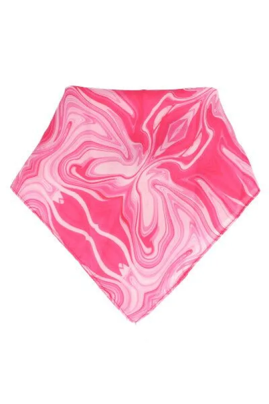Pañuelo tie dye bicolor sold by Shasa