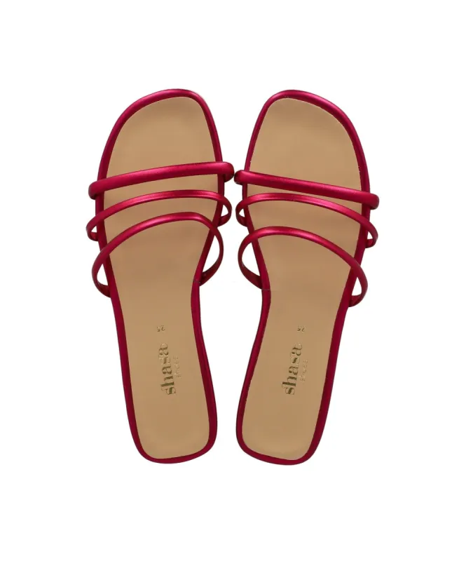 Sandalia pala 3 tiras delgadas sold by Shasa