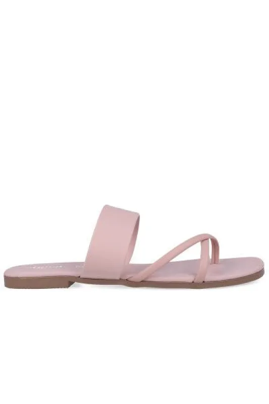 Sandalia pala tiras cruzadas sold by Shasa