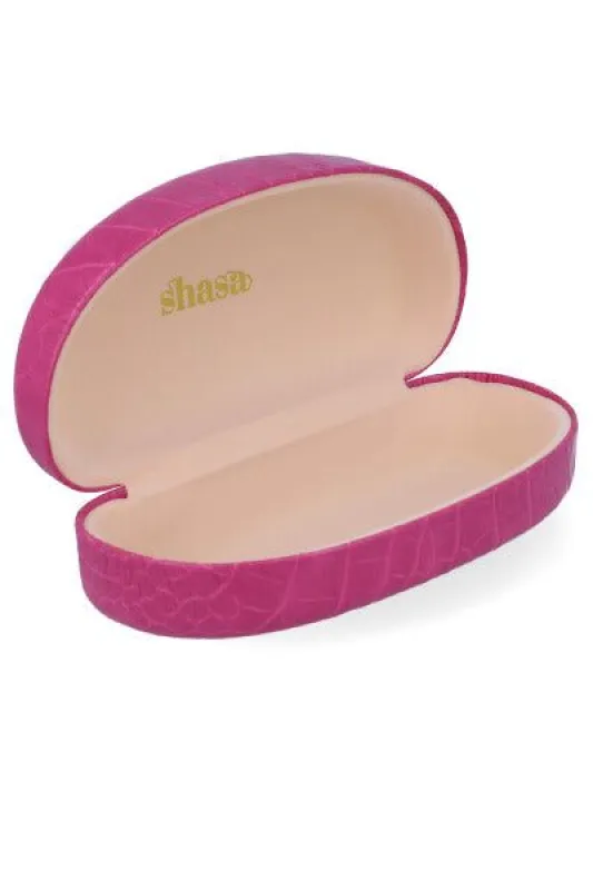 Estuche lentes croco sold by Shasa