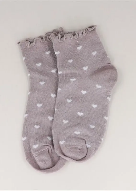 Calcetines Acanalado Corazón sold by Shasa