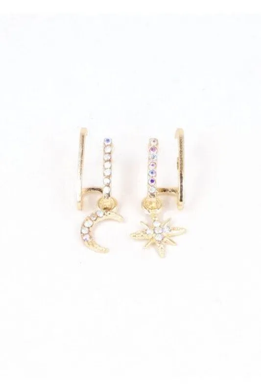 Aretes Luna Estrella sold by Shasa