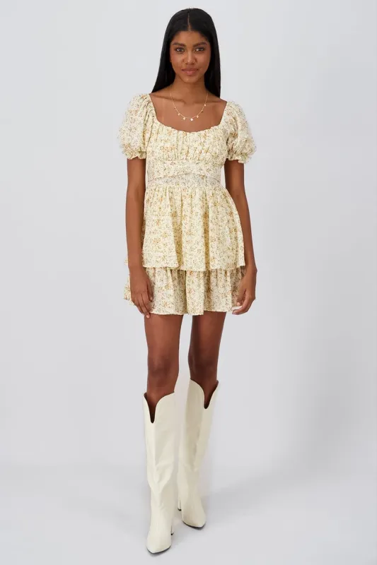 Vestido Olanes Mini Flores sold by Shasa