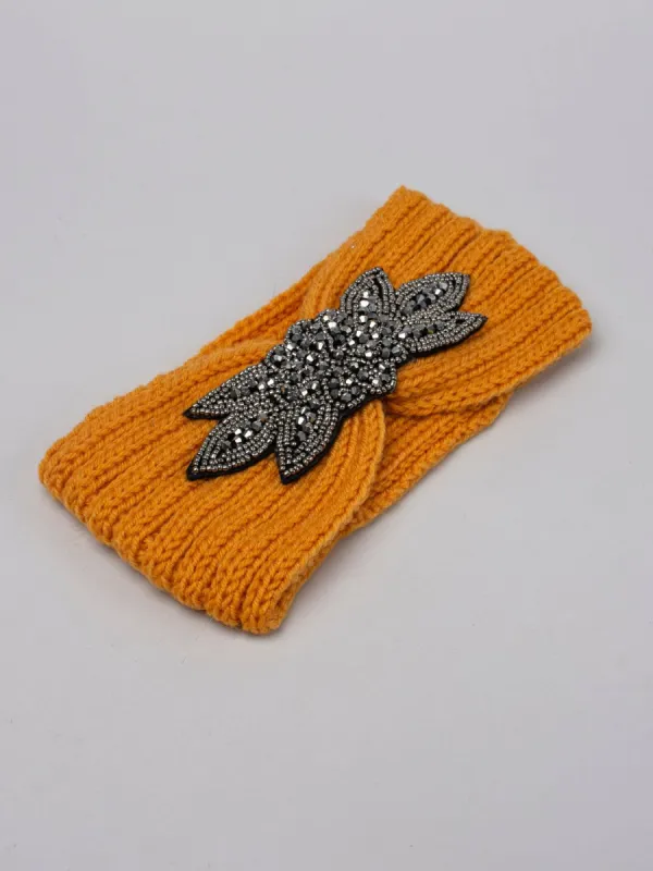 Valerina tejida aplicación flor brillos sold by Shasa