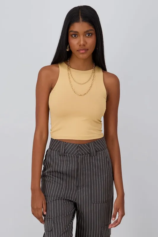 Top Escote Redondo Doble Tela sold by Shasa