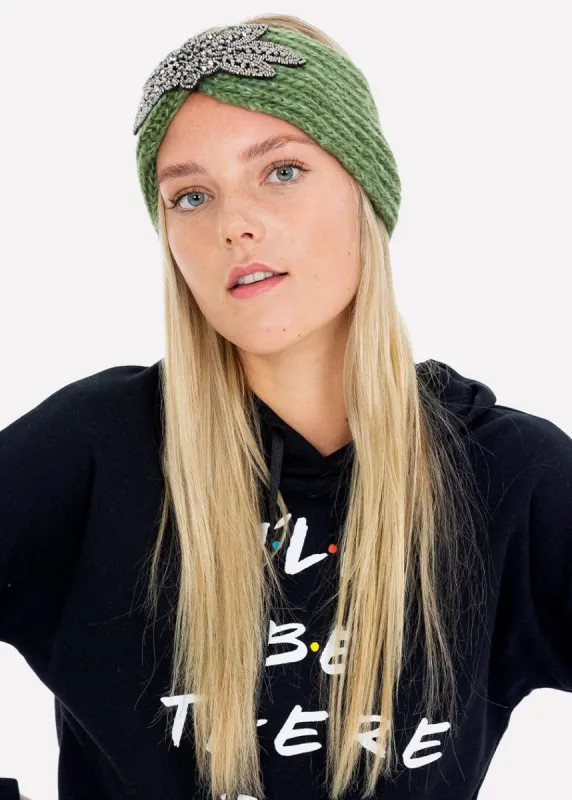 Valerina tejida aplicación flor brillos sold by Shasa