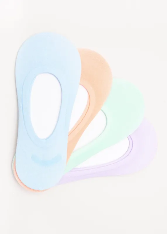 Set 4 pares cubrepie lisos sold by Shasa