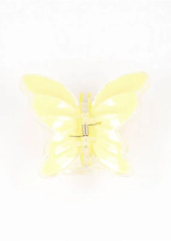 Pinza mariposa transparente sold by Shasa