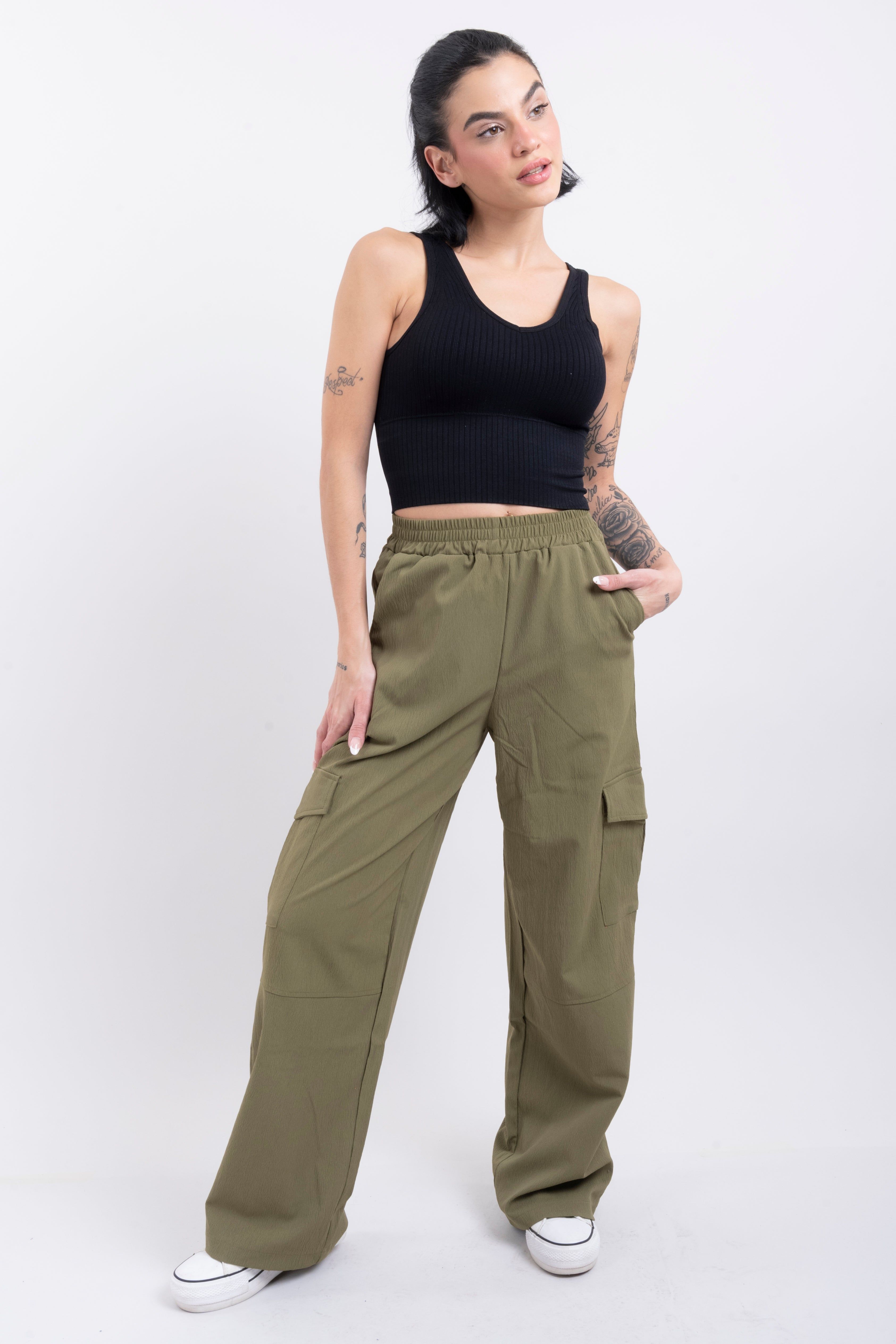 Pants cargo textura sold by Shasa product image thumbnail 2
