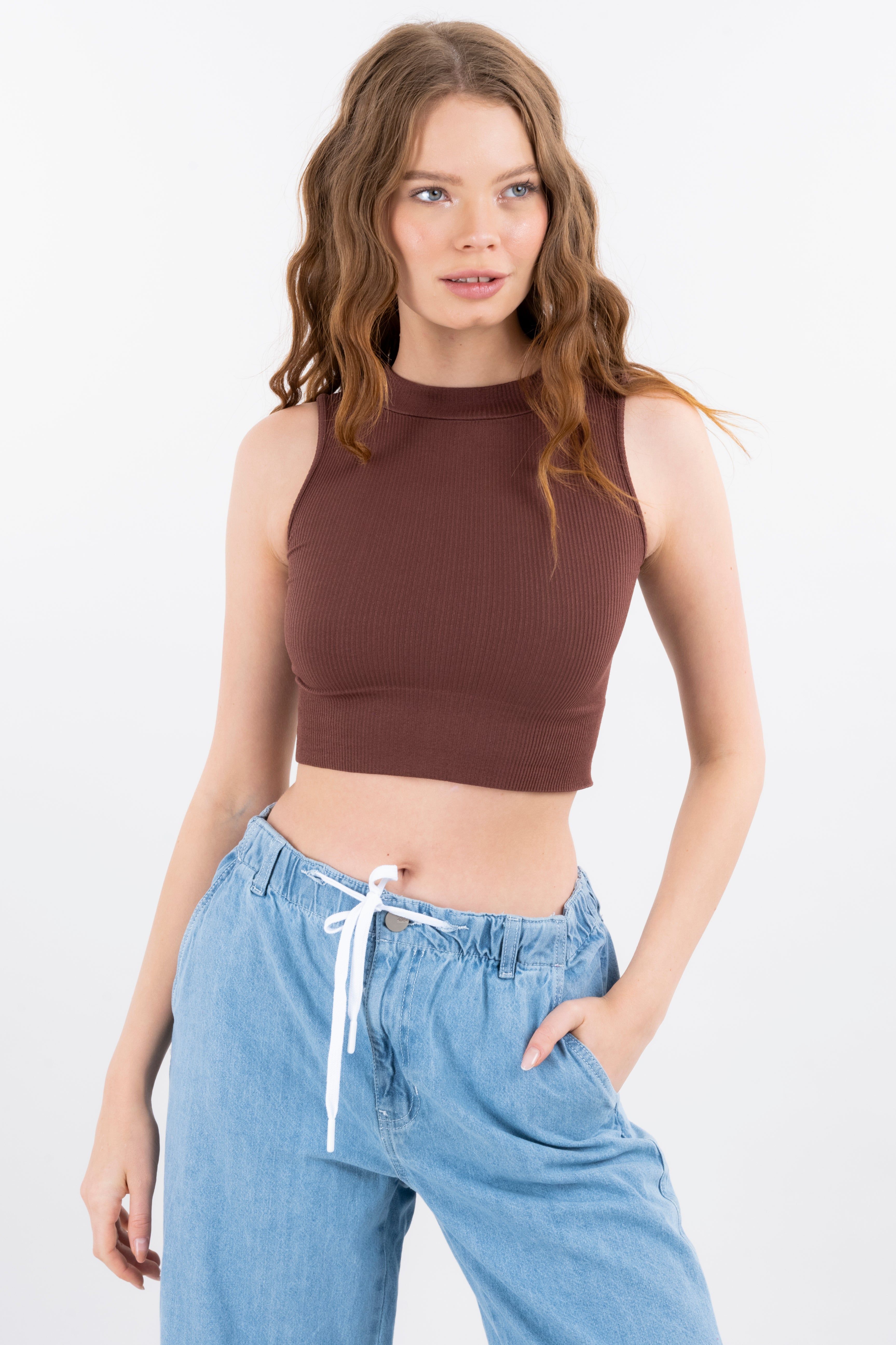 Top acanalado sold by Shasa