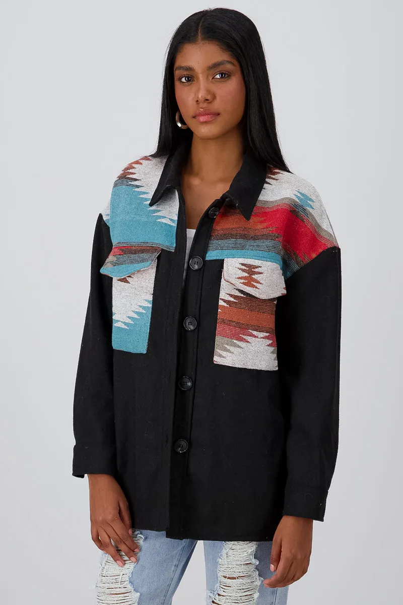Shacket Tribal Contraste sold by Shasa
