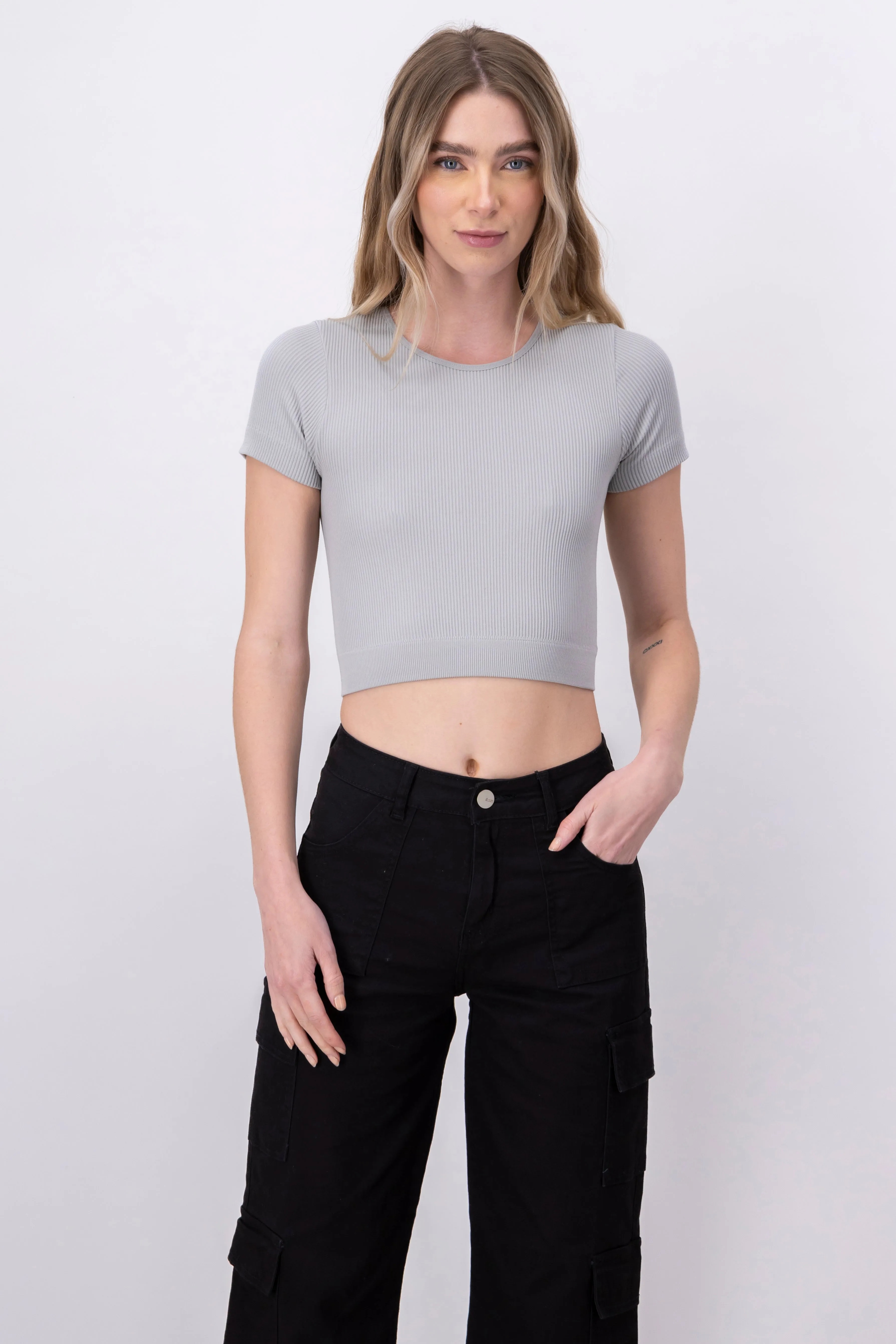 Top seamless acanalado sold by Shasa