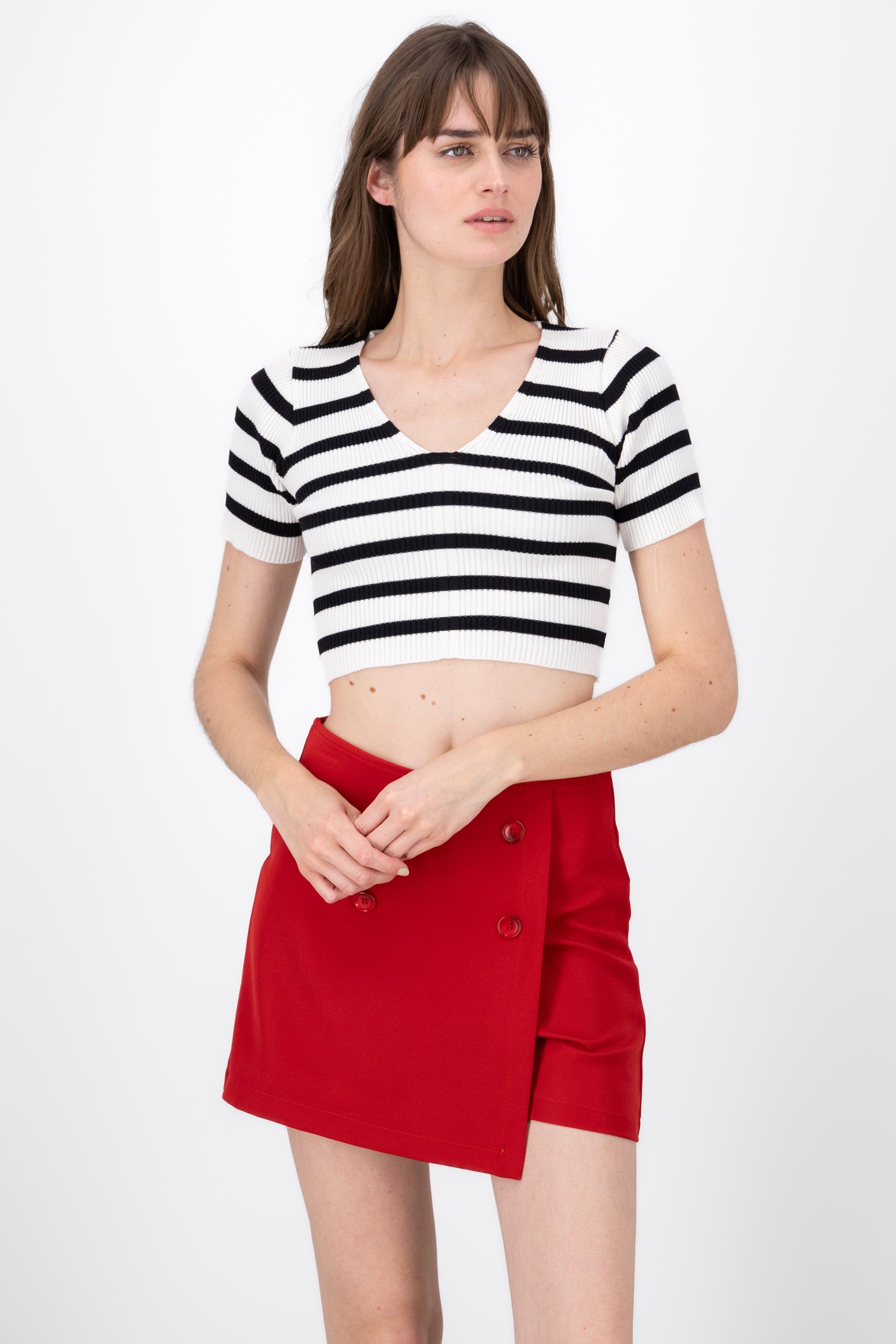 Top Tejido Rayas Manga Corta sold by Shasa product image thumbnail 2