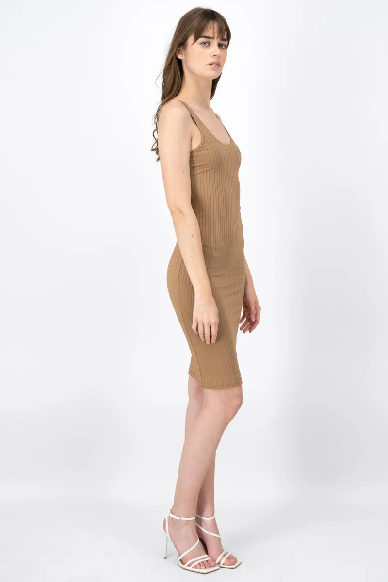 Vestido Midi Acanalado Tirantes sold by Shasa product image thumbnail 3