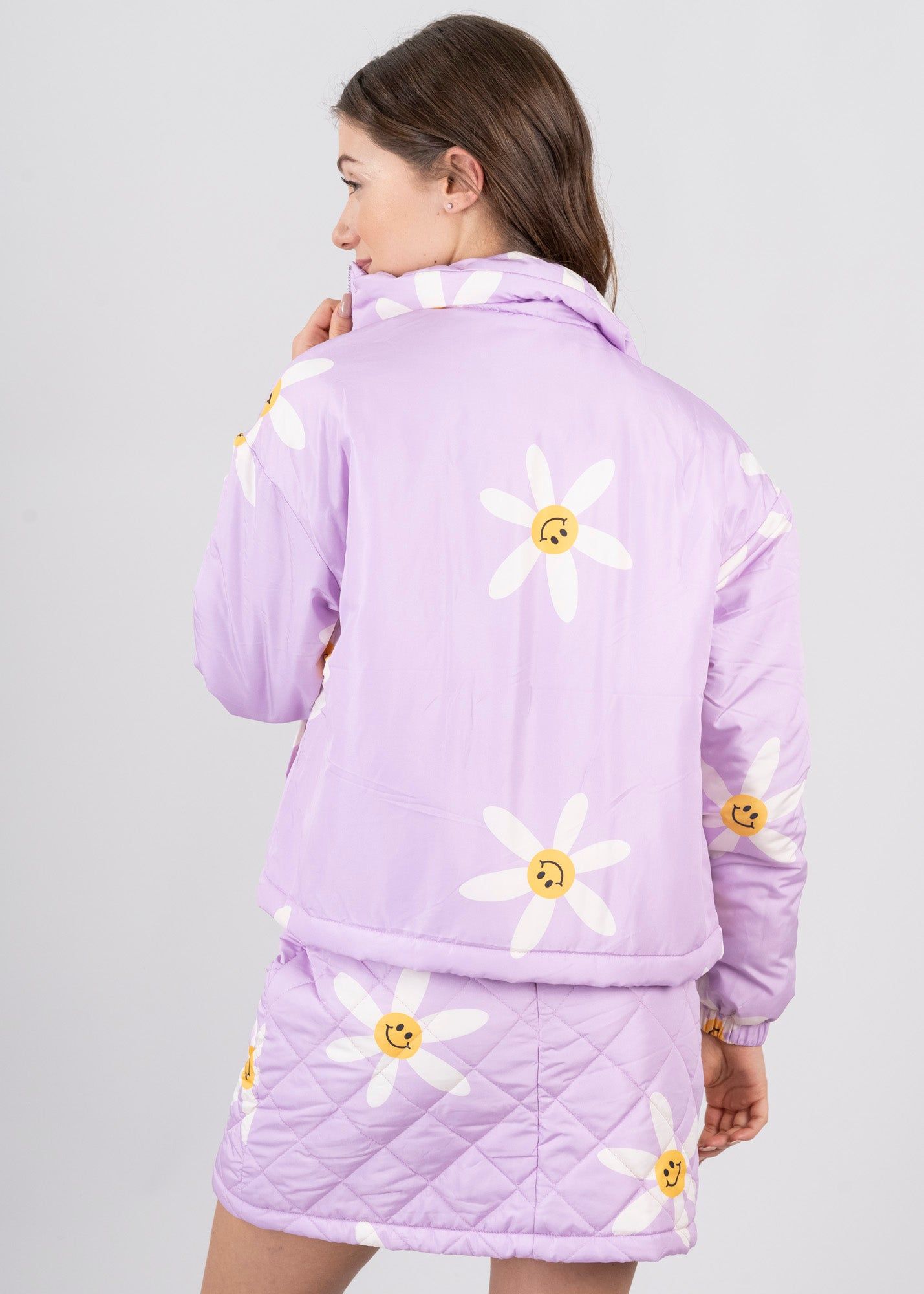 Chamarra puffer estampado flores sold by Shasa product image thumbnail 4