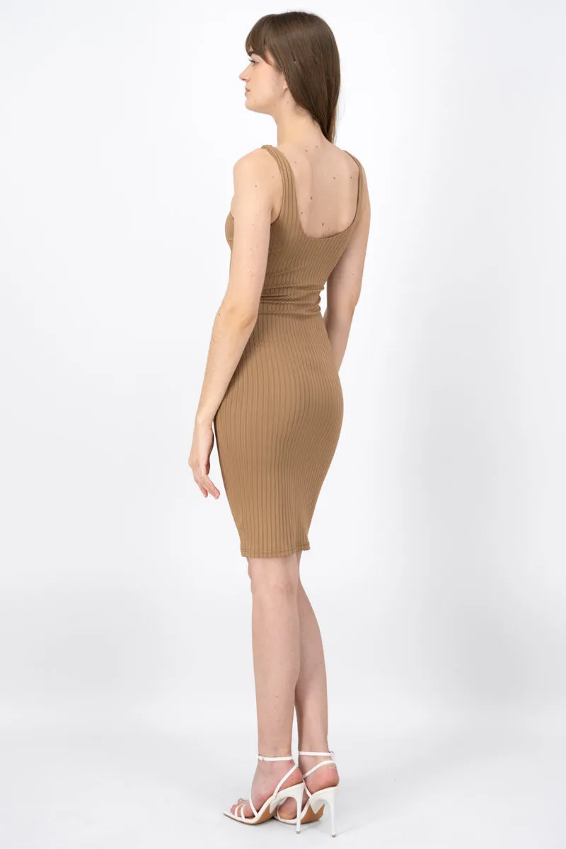 Vestido Midi Acanalado Tirantes sold by Shasa product image thumbnail 4