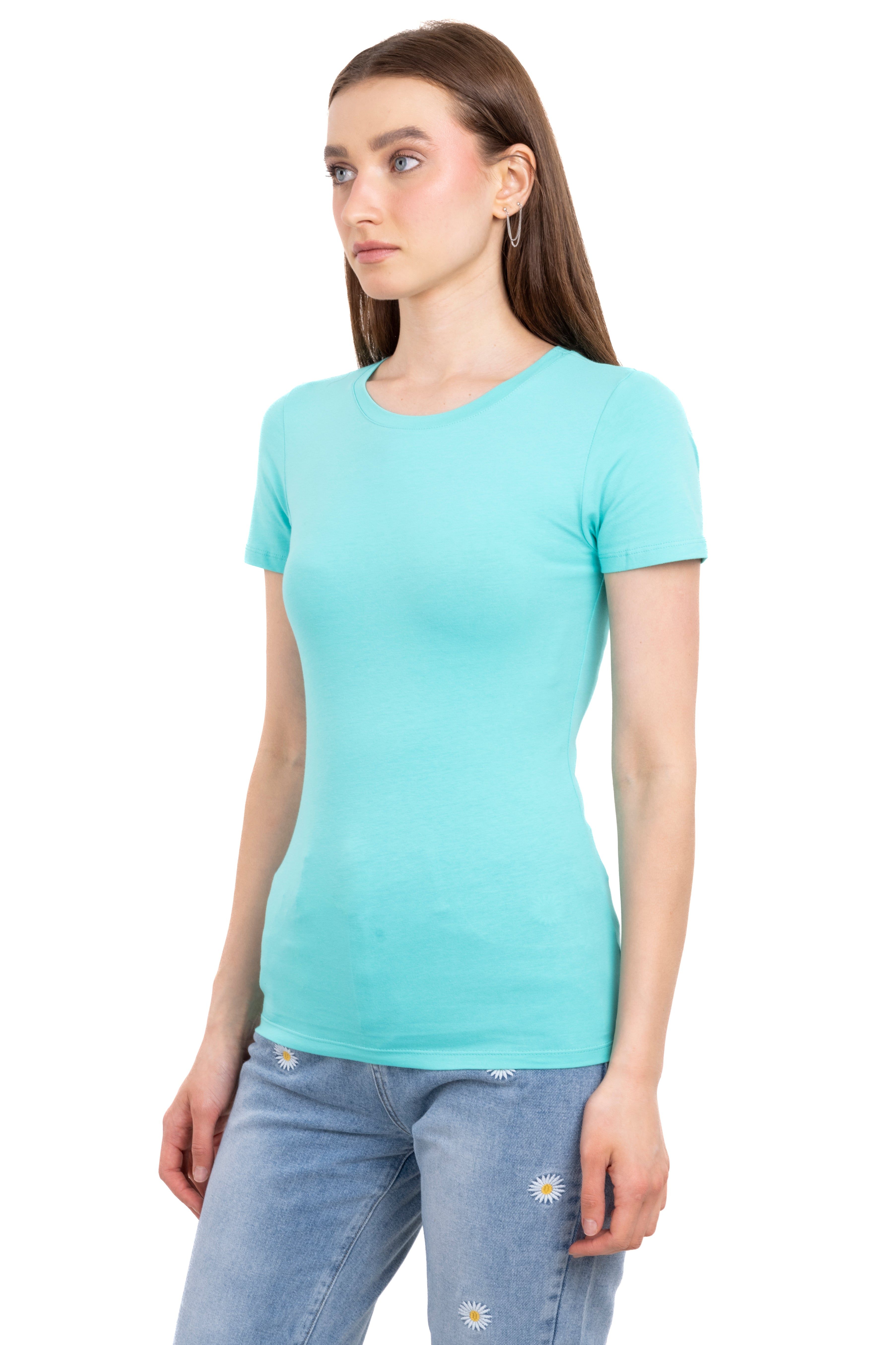 Playera lisa cuello redondo sold by Shasa product image thumbnail 3