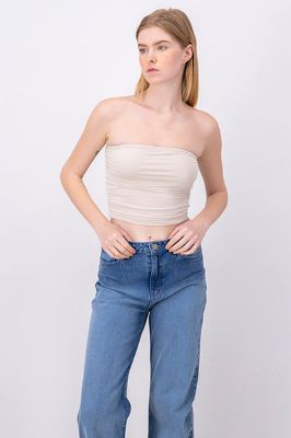 Top tubo plisado sold by Shasa