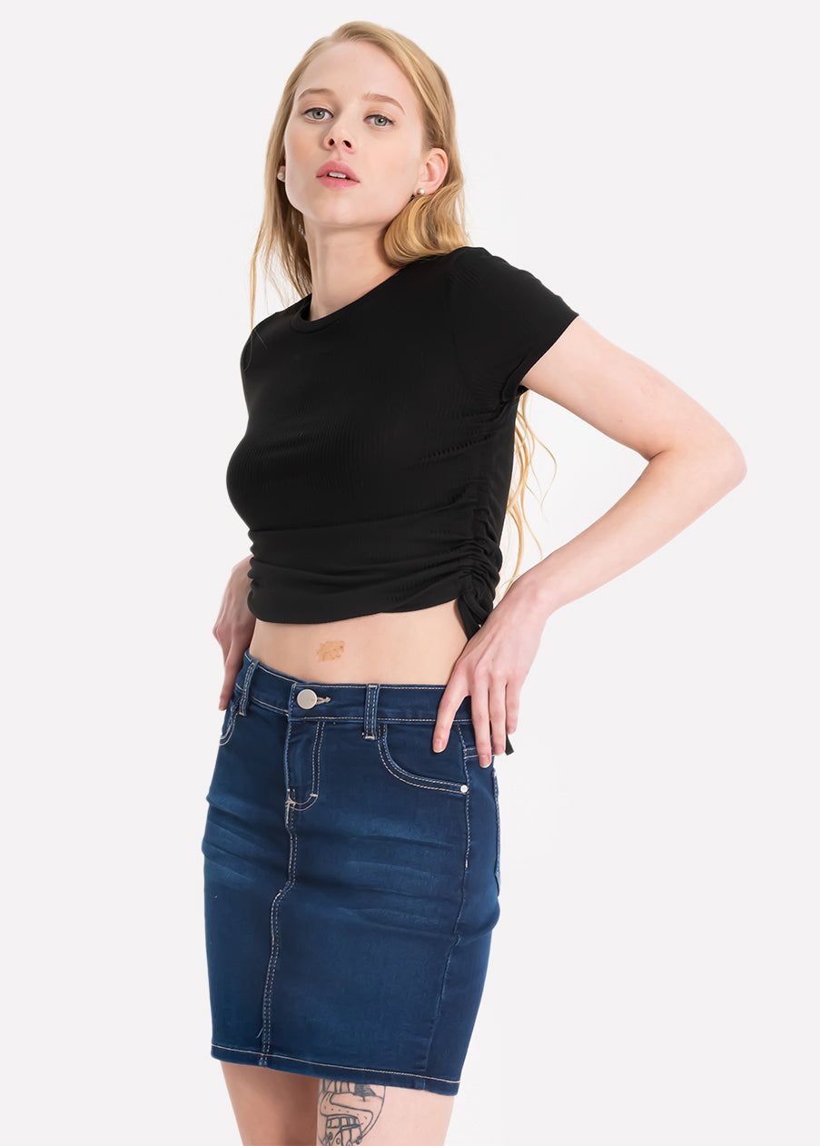 Top manga corta jaretas laterales sold by Shasa product image thumbnail 5