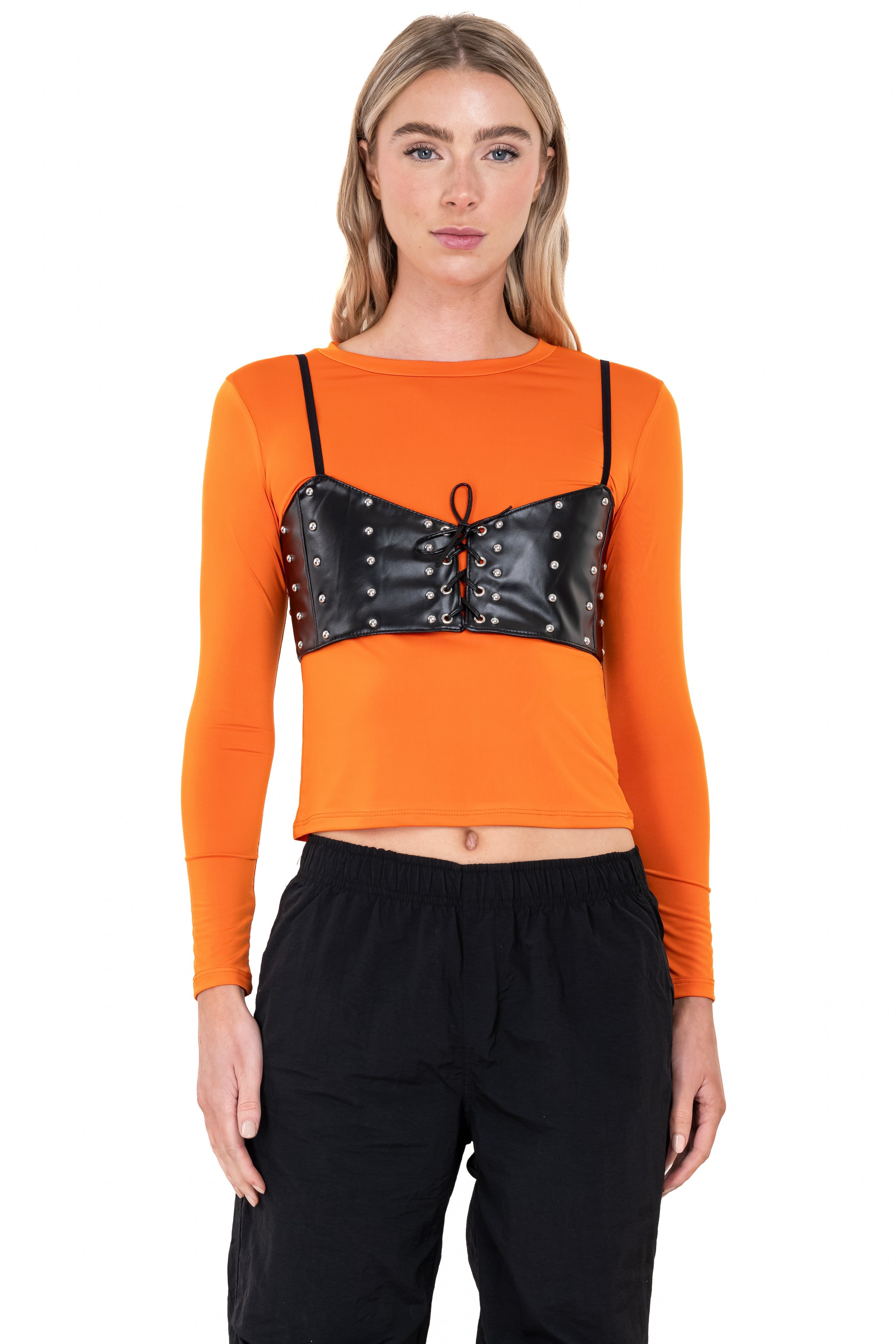 Corset efecto piel estoperoles sold by Shasa product image thumbnail 2