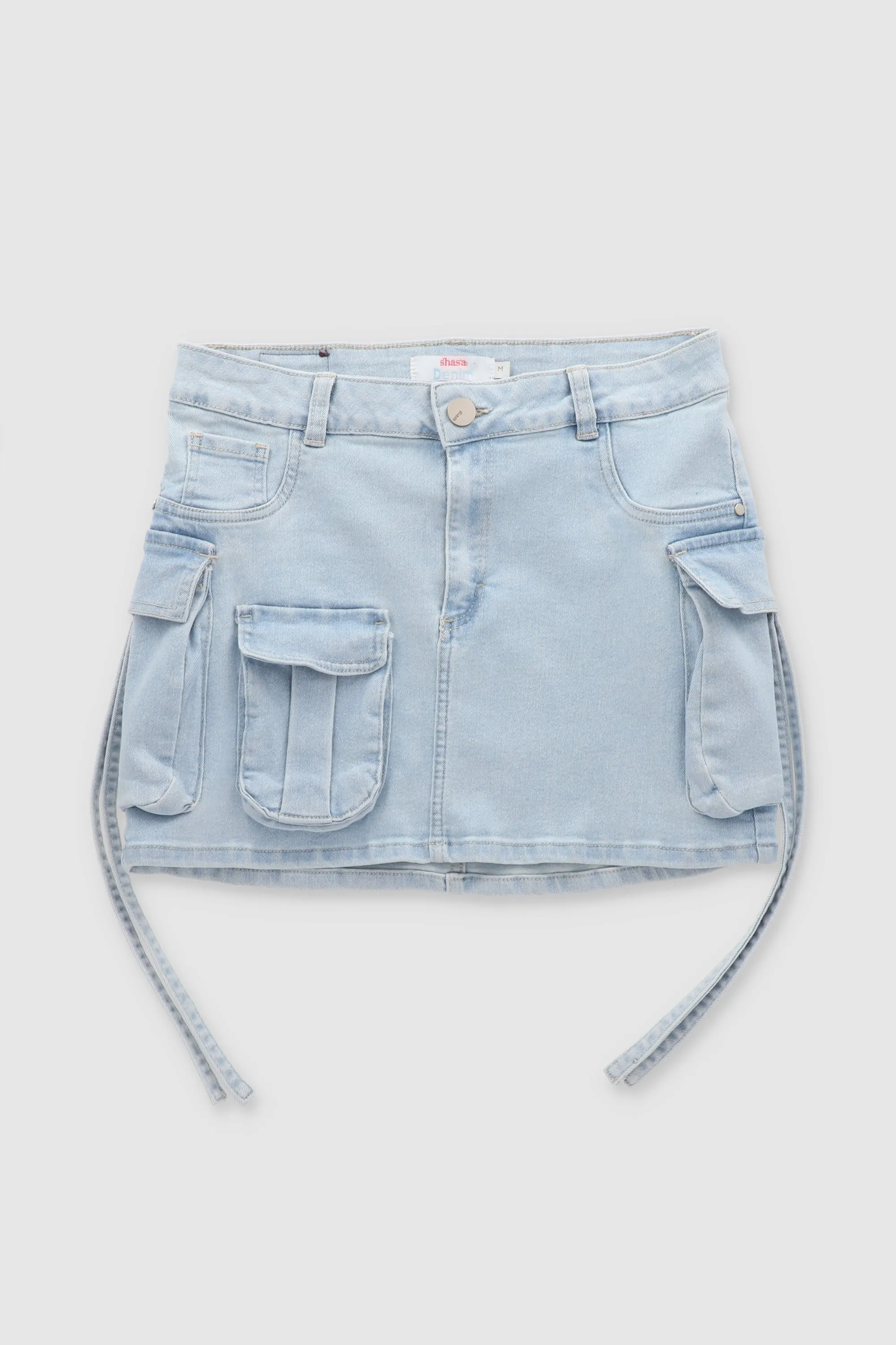 Falda cargo 3 bolsas con tiras sold by Shasa product image thumbnail 5