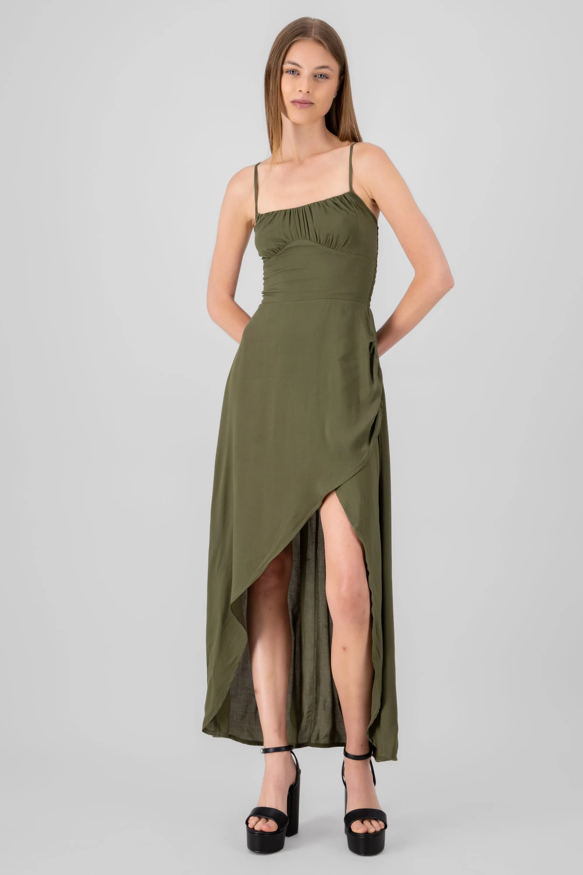 Vestido midi con olanes Hypsters sold by Shasa product image thumbnail 2