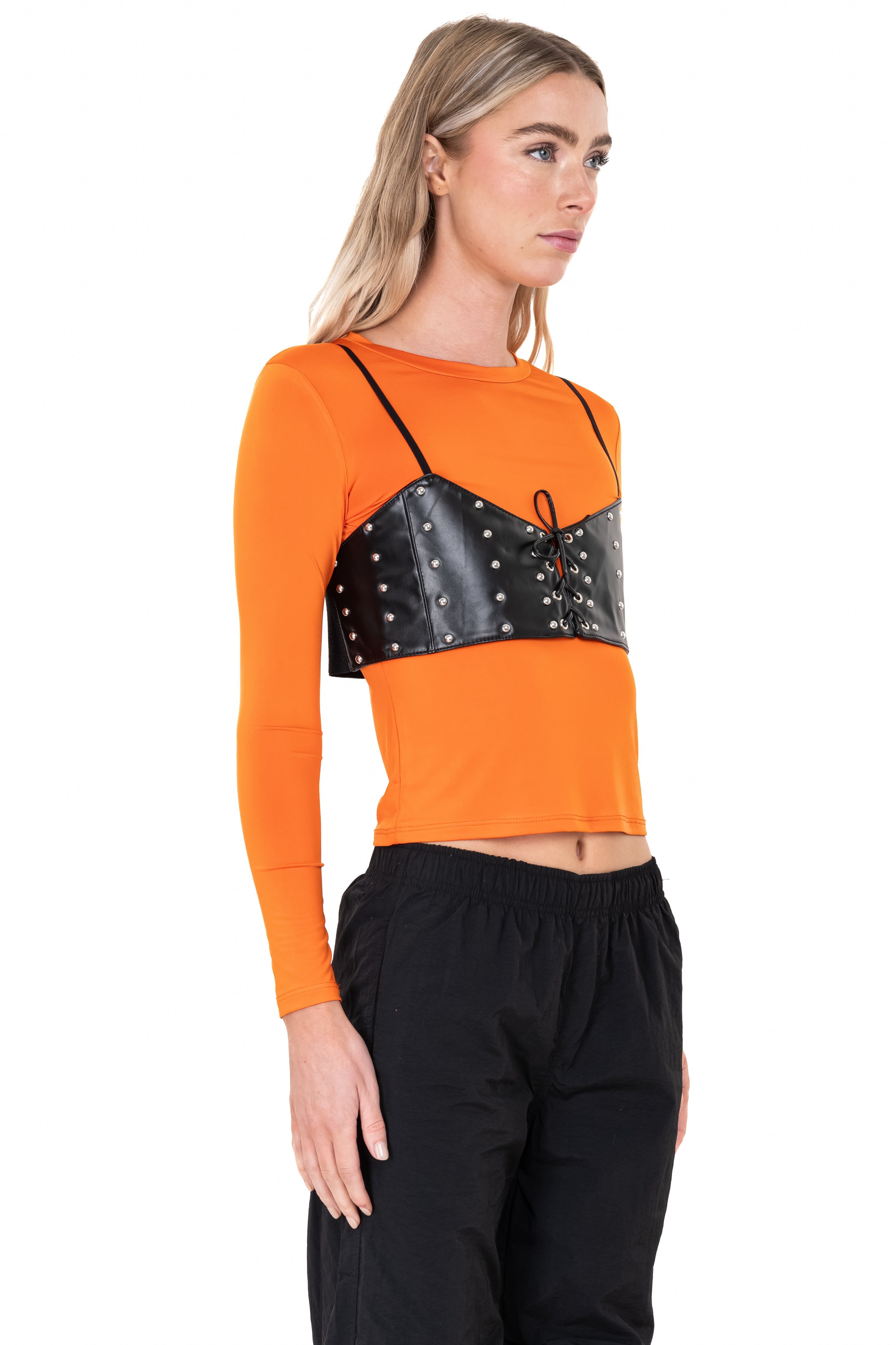 Corset efecto piel estoperoles sold by Shasa product image thumbnail 3