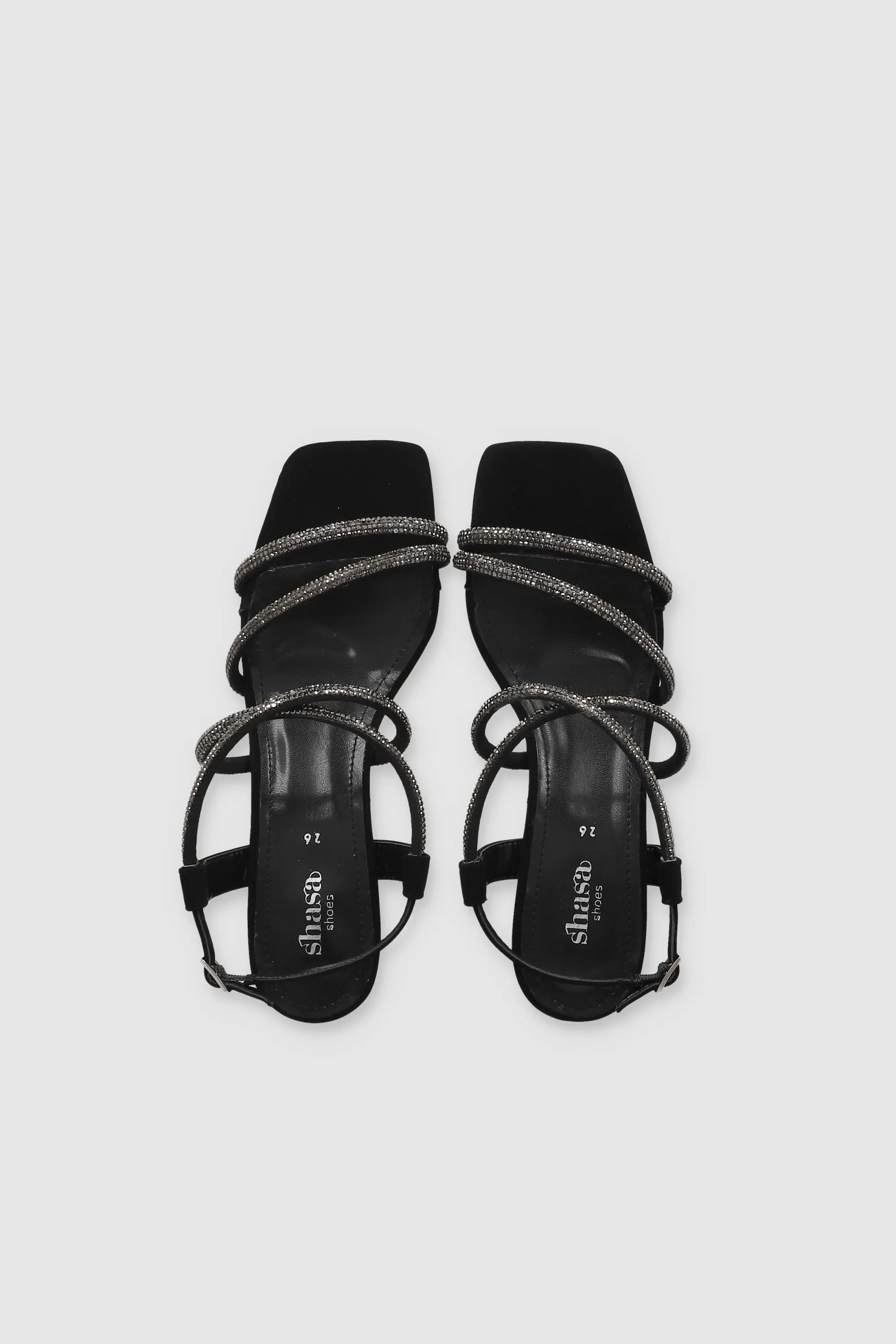 Tacón bloque cinta brillos sold by Shasa product image thumbnail 3