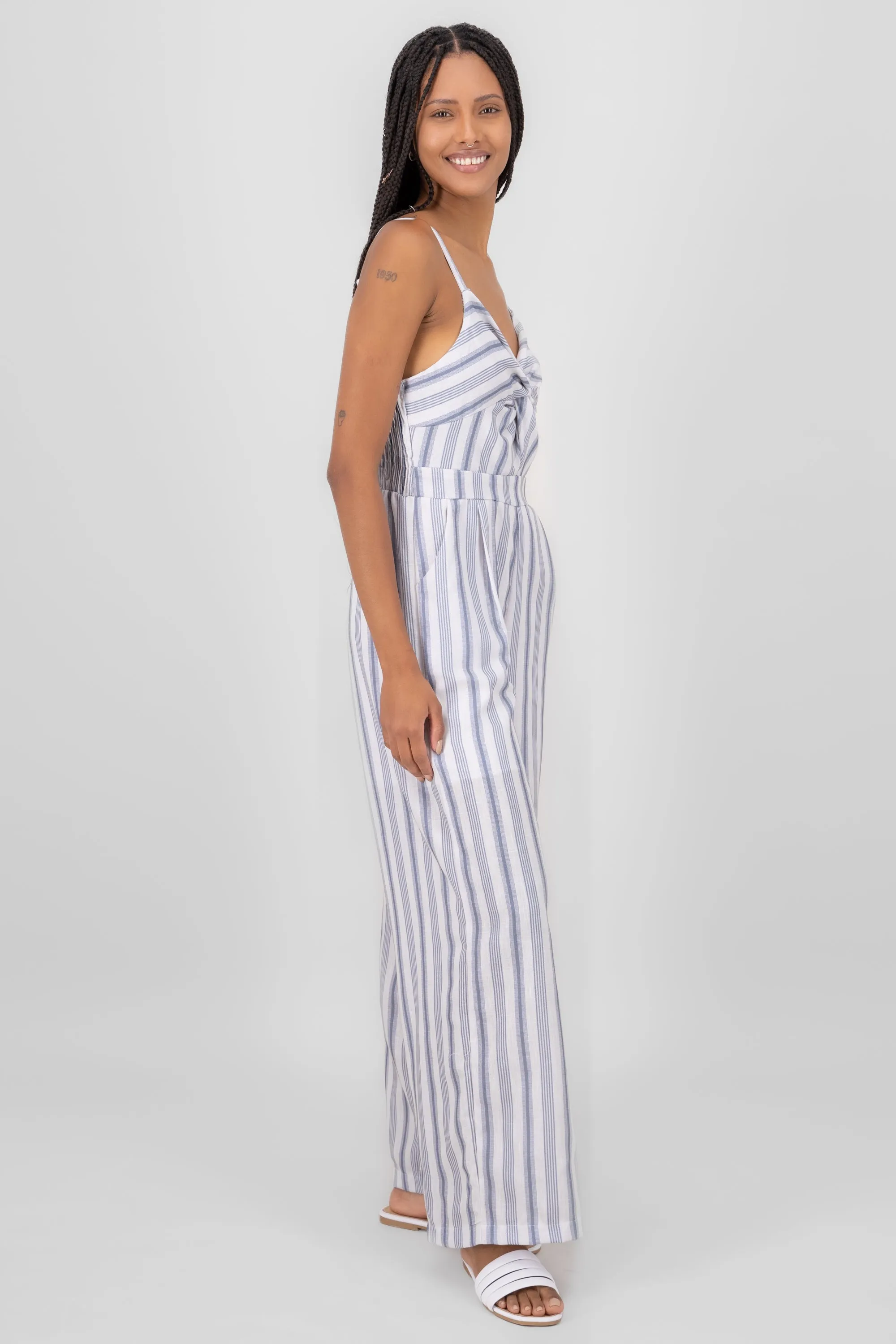 Jumpsuit rayas detalle escote sold by Shasa product image thumbnail 3