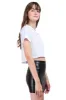 Camisa Crop Amplia Manga Corta sold by Shasa