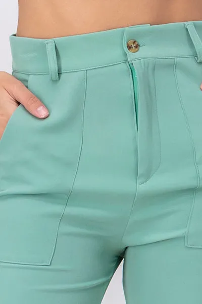 Pantalón Cintura Alta Capri Bolsas sold by Shasa product image thumbnail 5