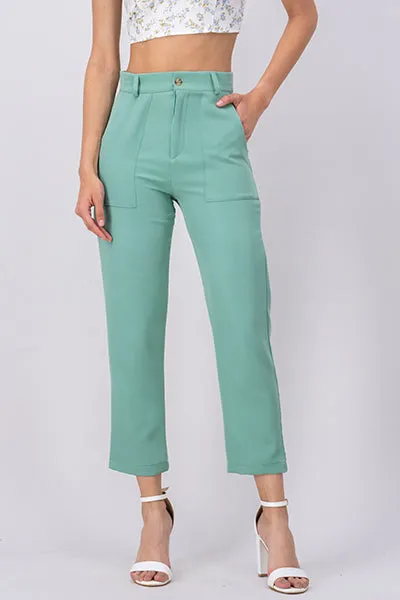 Pantalón Cintura Alta Capri Bolsas sold by Shasa product image thumbnail 2