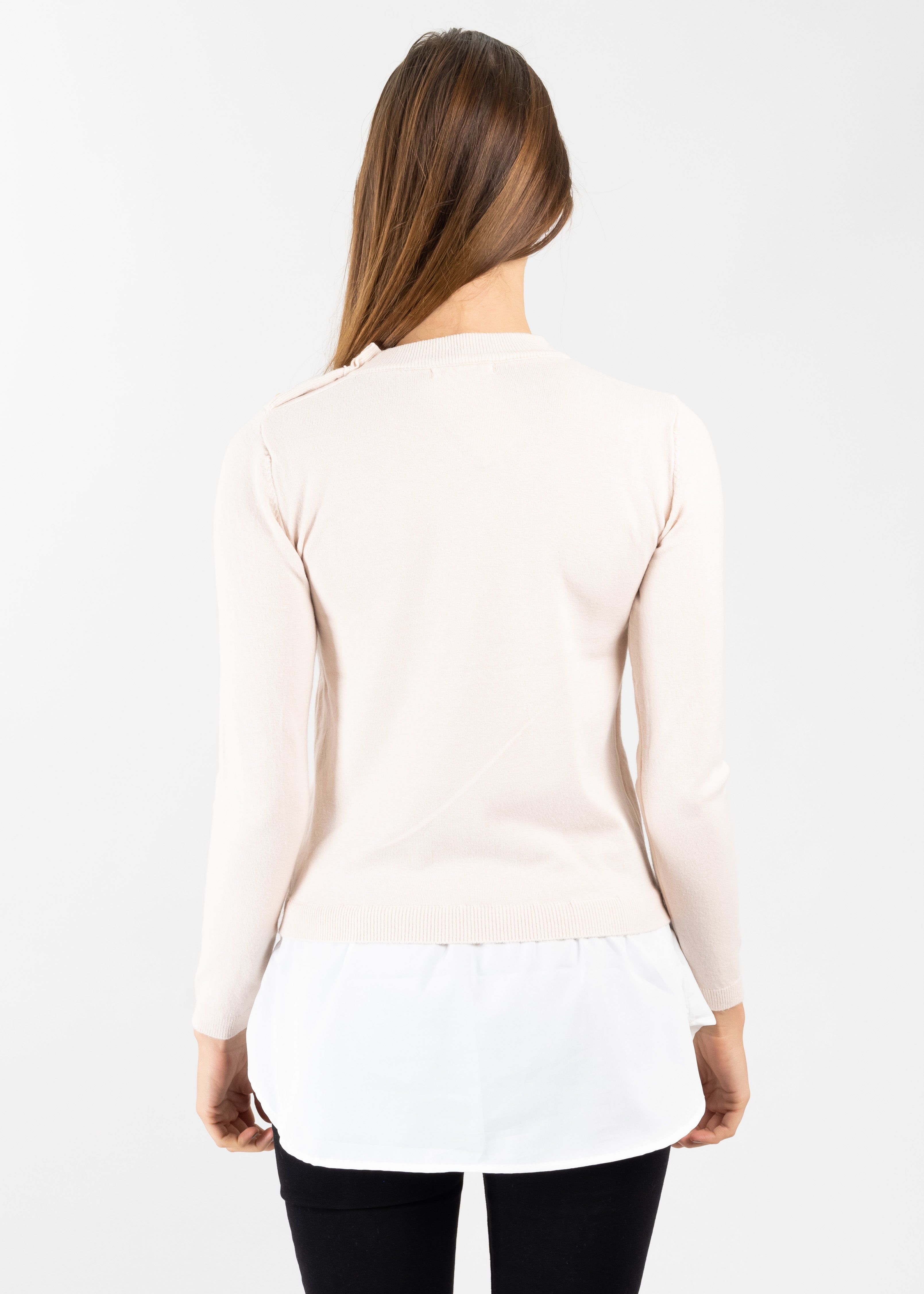 Suéter Cuello Alto Simulación Camisa sold by Shasa product image thumbnail 4