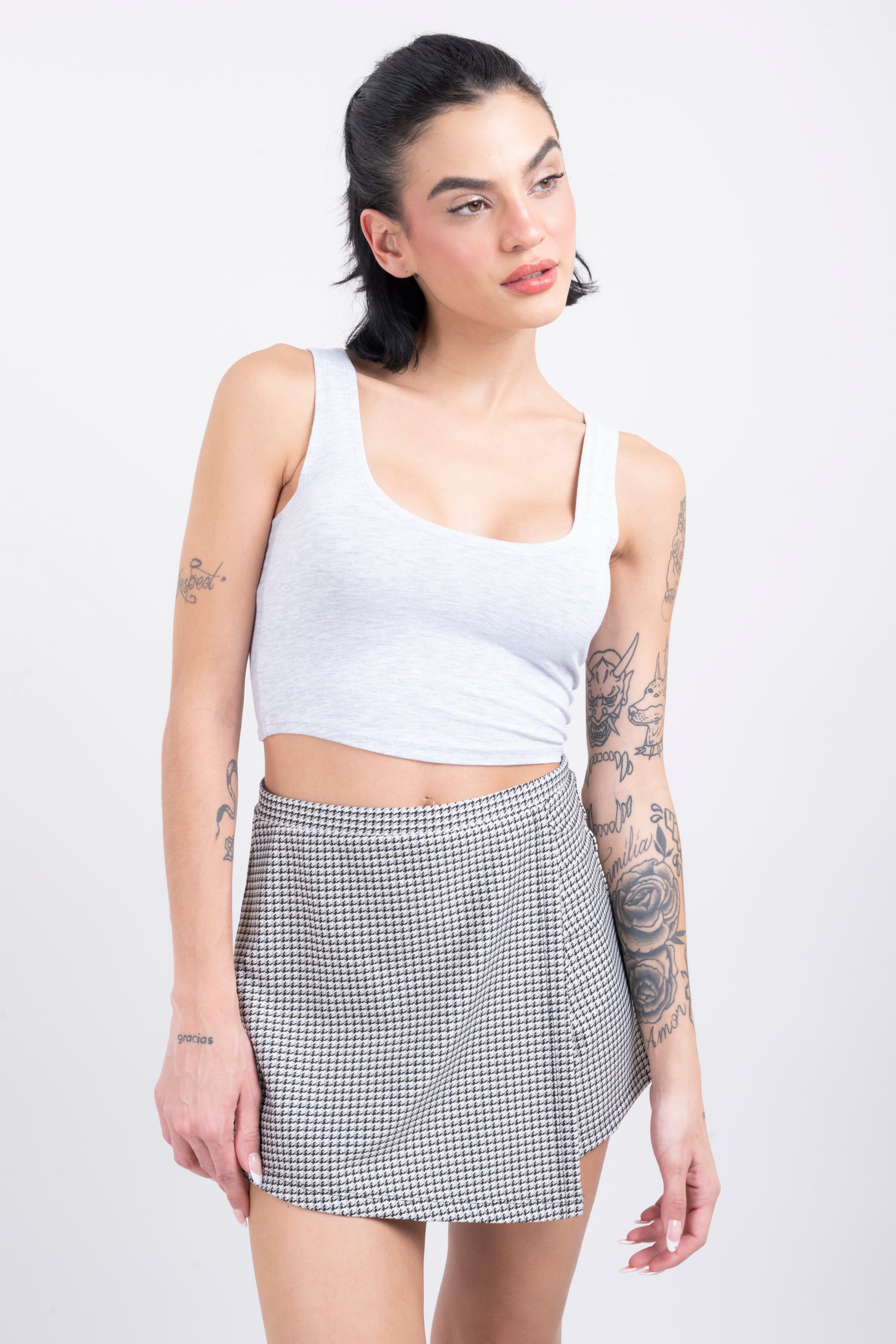 Top crop jaspe tirantes sold by Shasa product image thumbnail 5