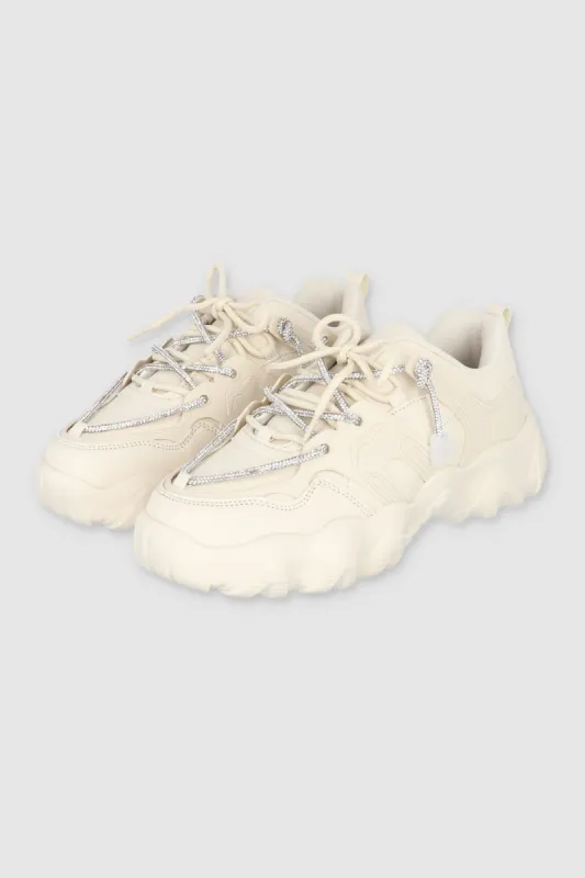 Tenis runner agujetas brillos sold by Shasa