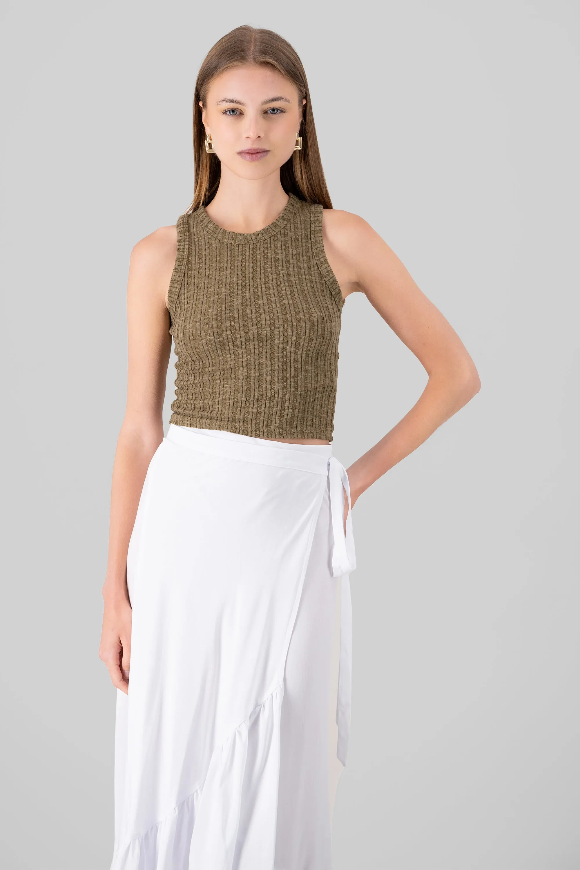 Top sin mangas textura sold by Shasa