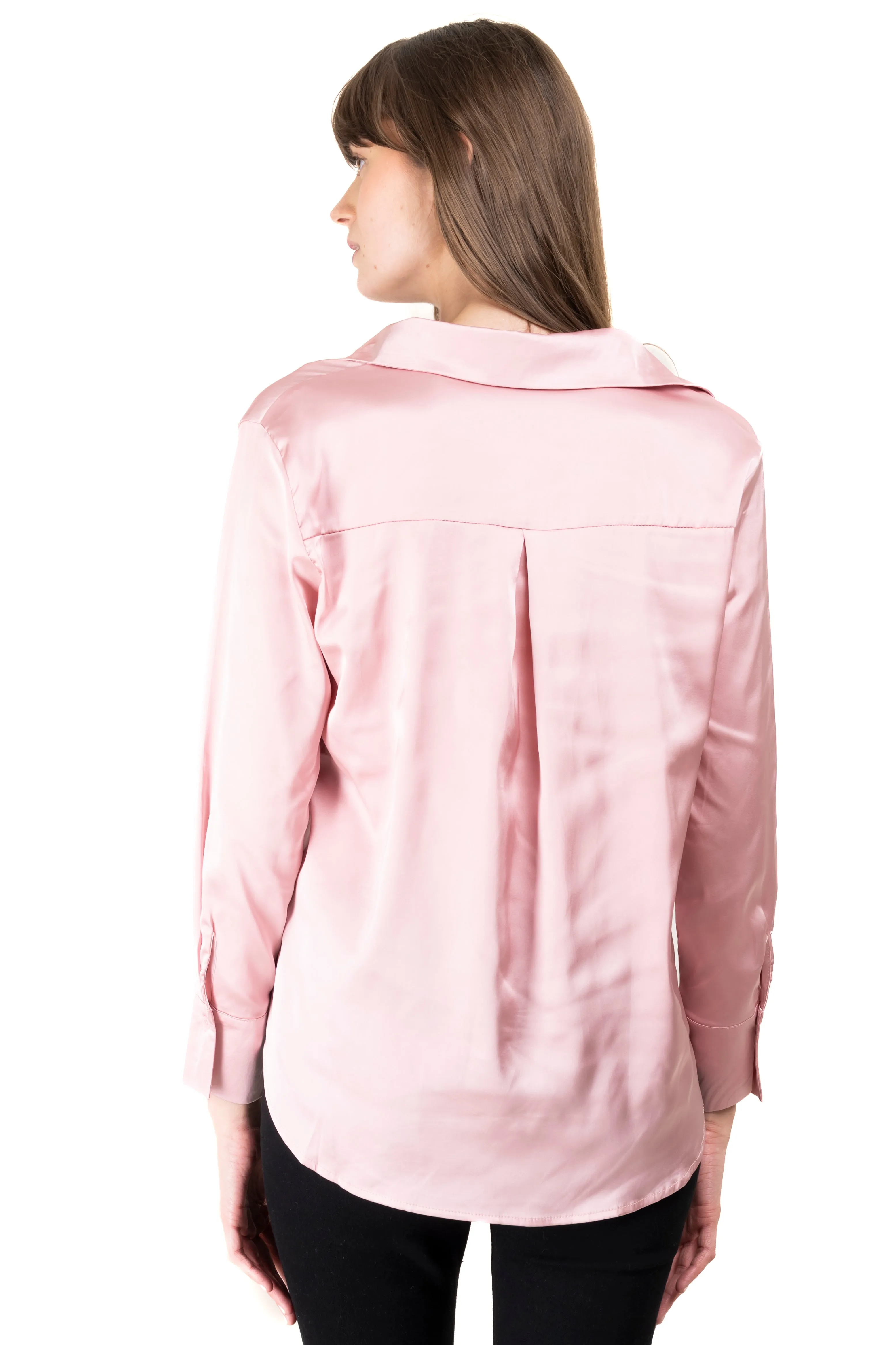 Camisa satinada manga larga sold by Shasa product image thumbnail 3