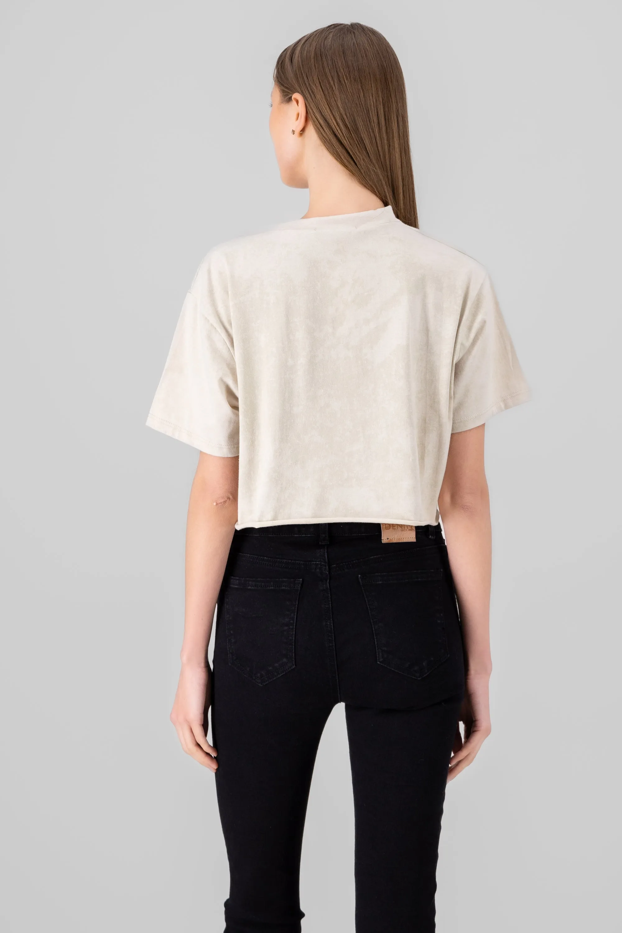 Playera crop acid wash chicago sold by Shasa product image thumbnail 4