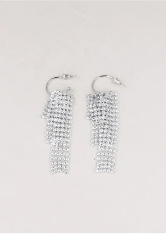 Aretes Tela Mesh sold by Shasa