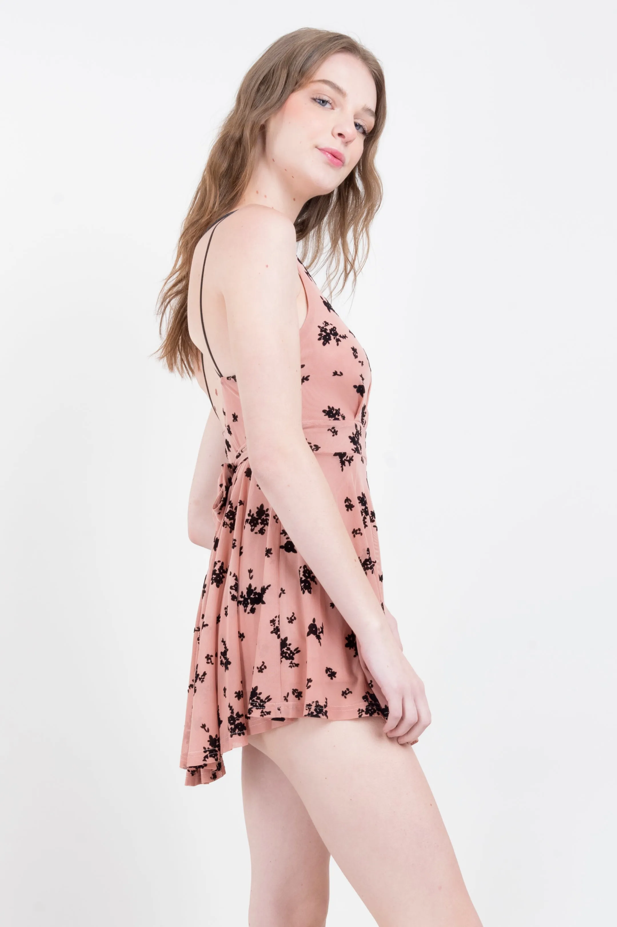 Vestido Mesh Flok Flores sold by Shasa product image thumbnail 3