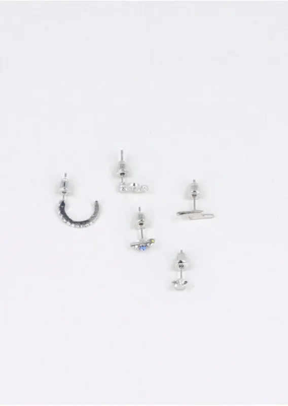 5 Piezas Aretes Ojito sold by Shasa