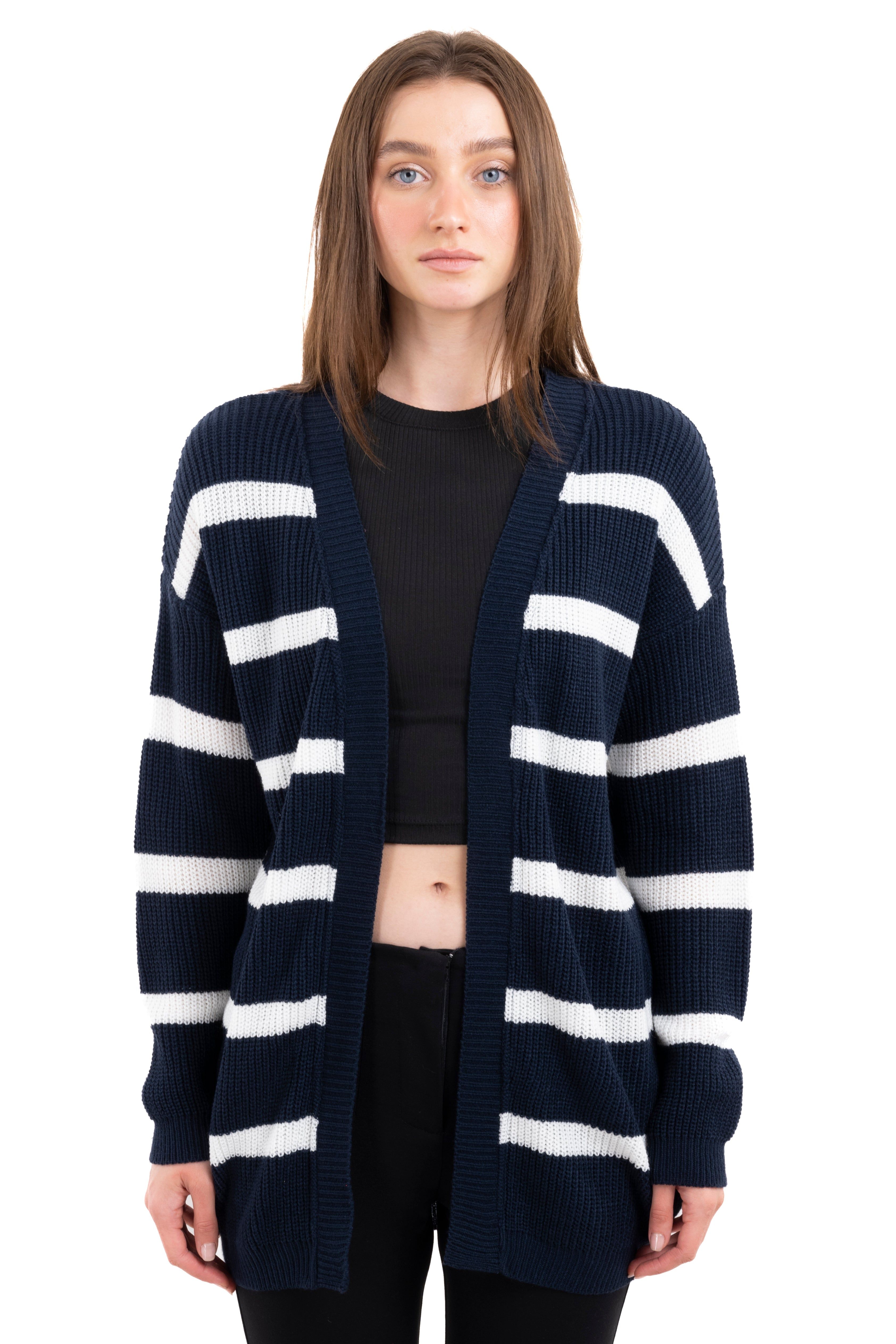 Cardigan manga larga detalle rayas sold by Shasa product image thumbnail 2