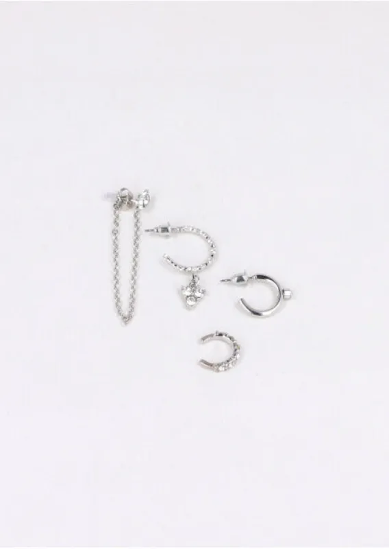 Set Arracadas Earcuff Brillo sold by Shasa