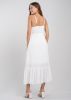 Vestido maxi botones delanteros sold by Shasa