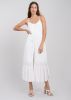 Vestido maxi botones delanteros sold by Shasa