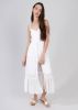 Vestido maxi botones delanteros sold by Shasa