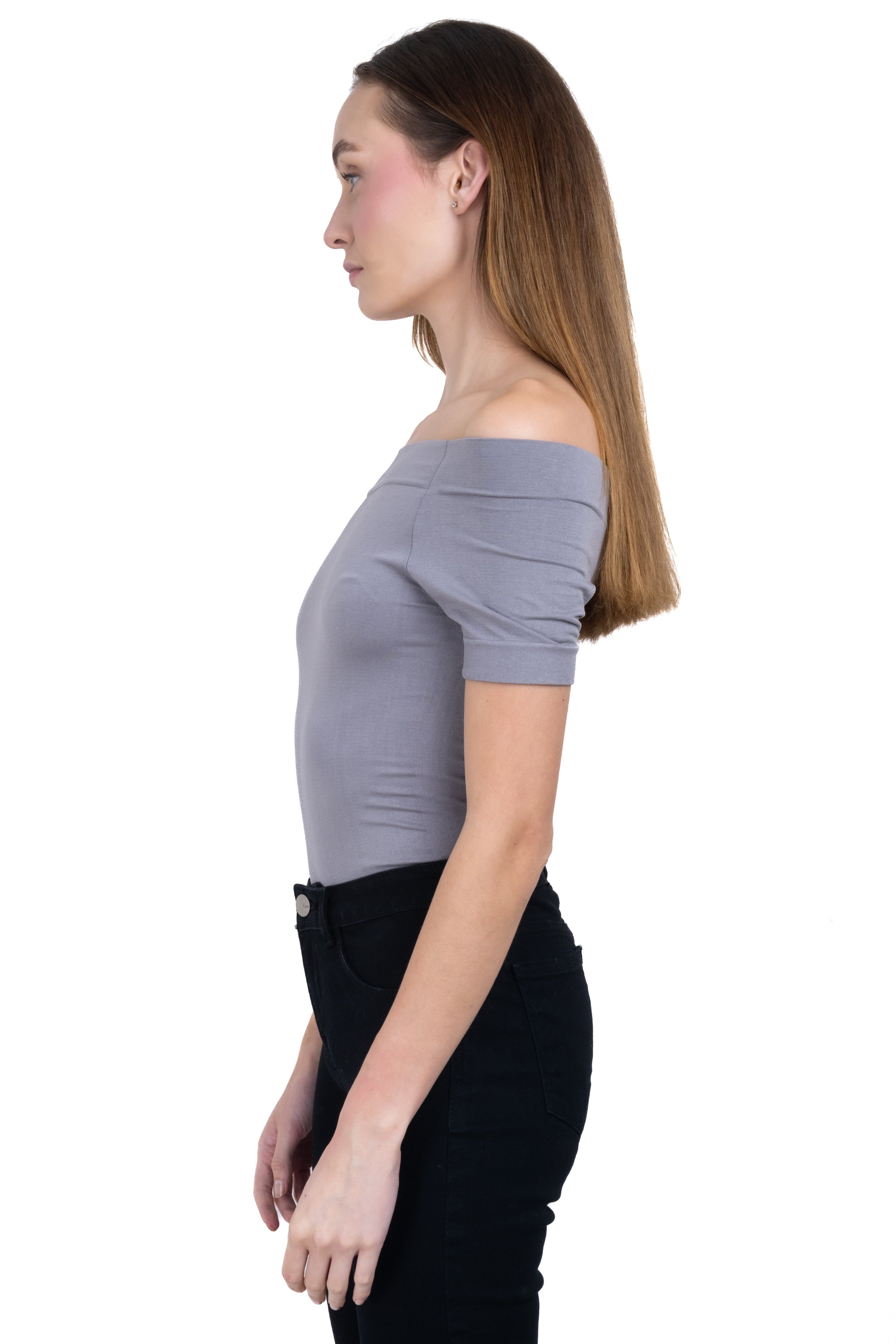 Bodysuit Liso Hombros Descubiertos sold by Shasa product image thumbnail 3