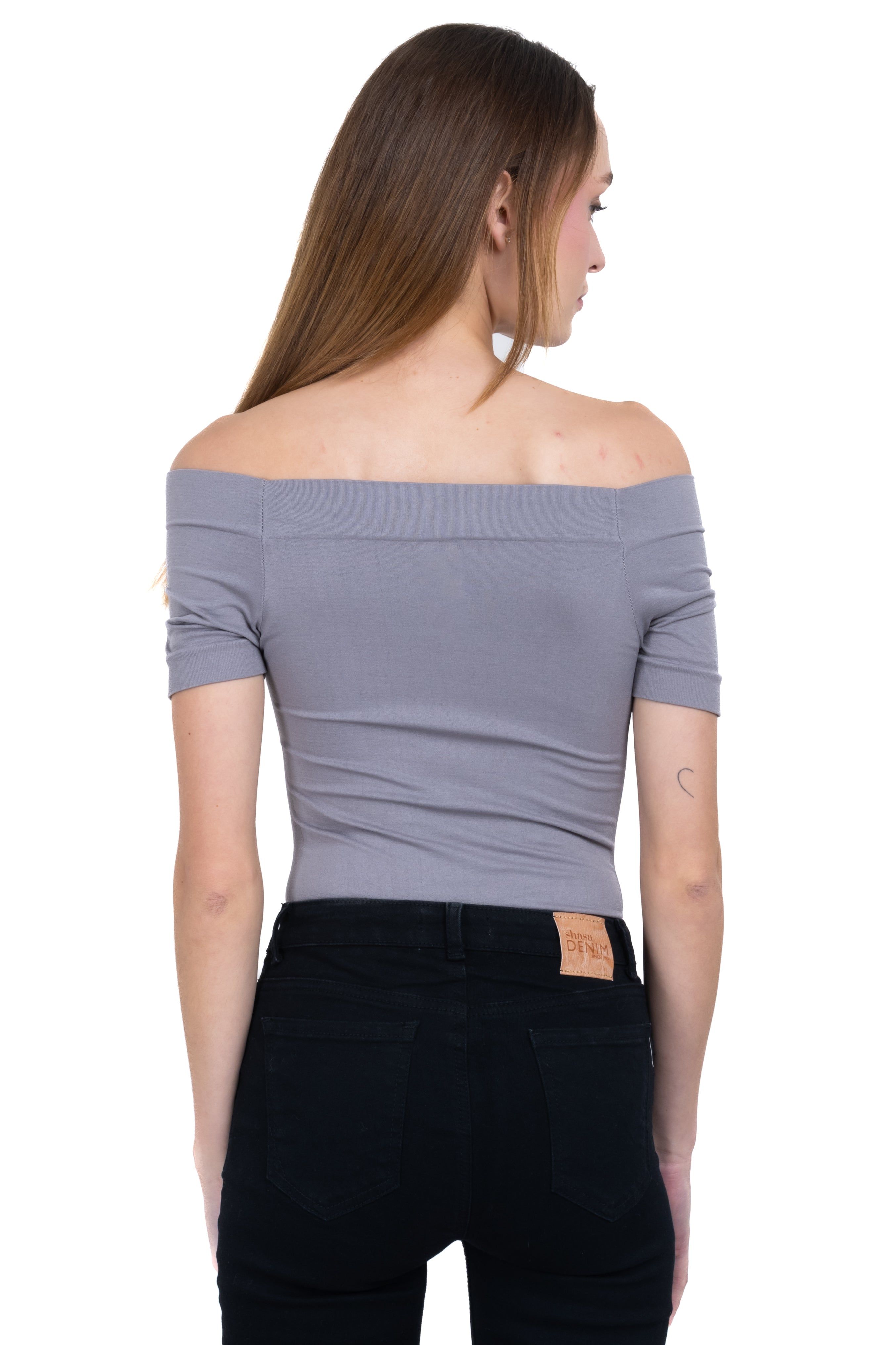 Bodysuit Liso Hombros Descubiertos sold by Shasa product image thumbnail 4