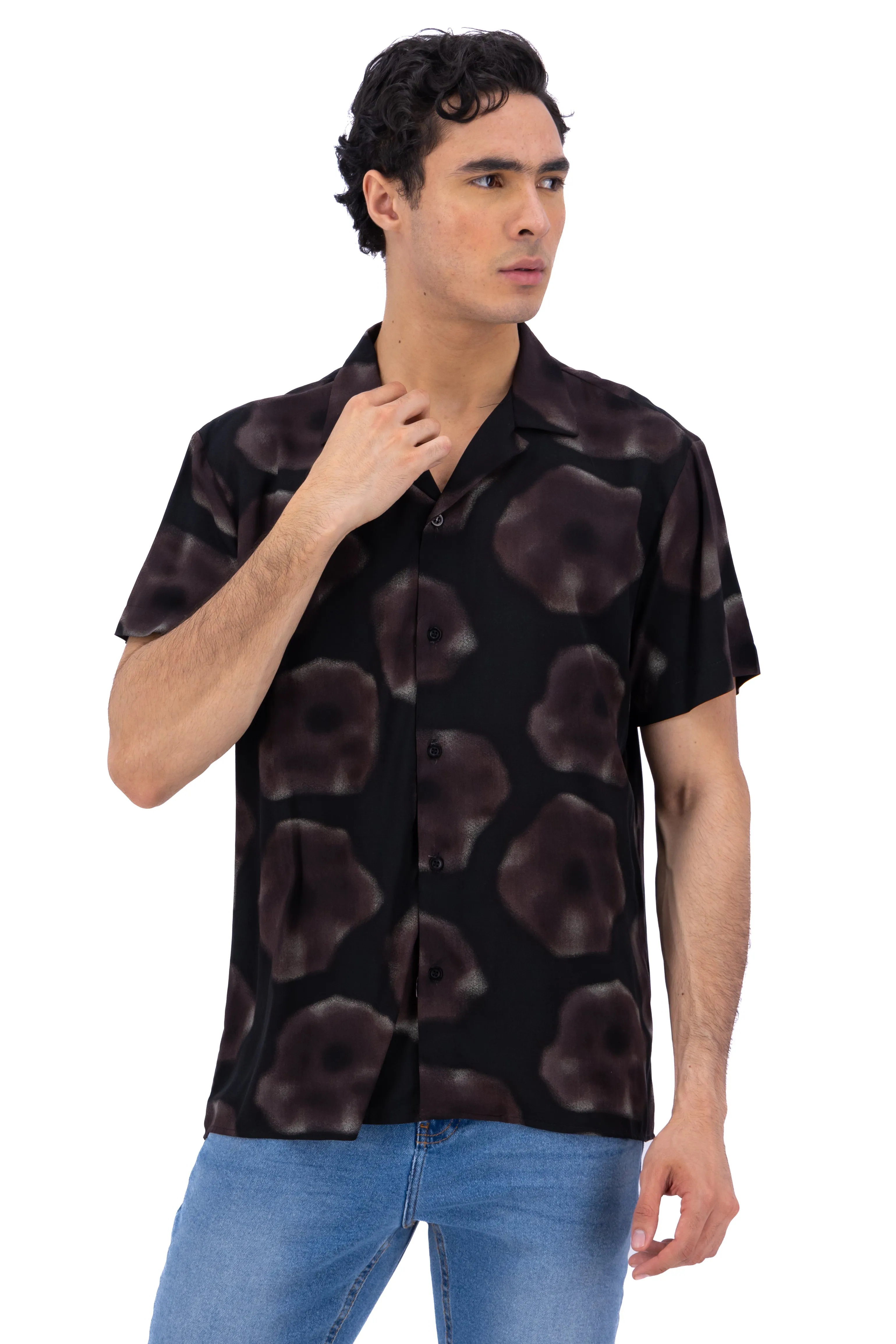 Camisa Ligera Manga Corta Rizomas sold by Shasa